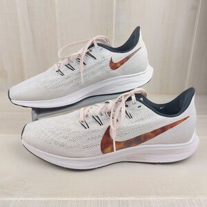 Nike Zoom Pegasus 36 Women Size 10 Athletic Shoes Vast Gray Barely Rose 4822-001